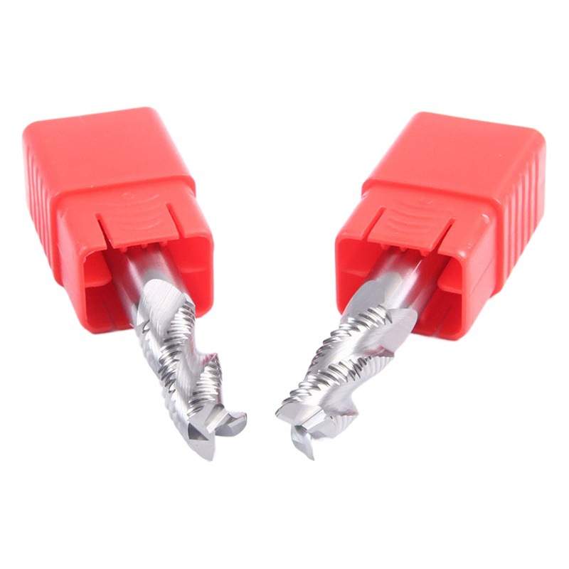 55 grados 3-hoja de aluminio áspero fresado cortador de aleación dura recubierto cuchillo corrugado CNC herramienta de fresado Fuente de la fábrica