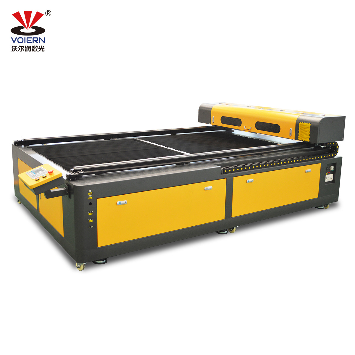沃尔润激光1325大型皮革面料木板亚克力激光雕刻机广告毛毡切割机