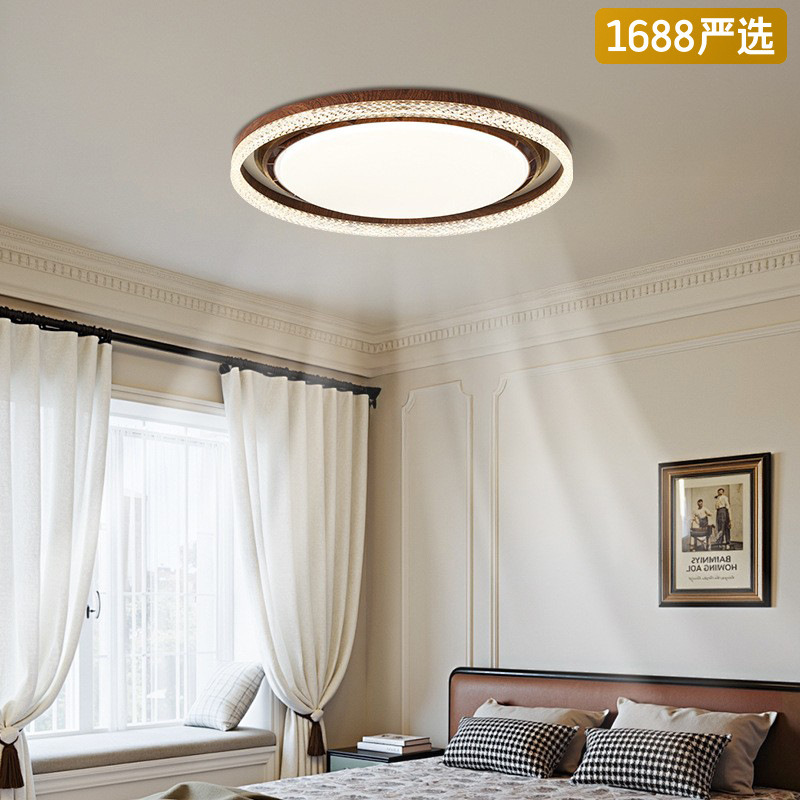 [Seleccionado cuidadosamente] Lámpara de ventilador minimalista de estilo italiano, moderna, simple y ligera, lámpara de habitación del dormitorio principal de lujo, lámpara de protección ocular de espectro completo