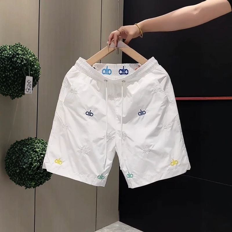European Trendy Men's Casual Shorts, Summer Thin Style, Outerwear Shorts, Men's Business Stylish Youth Men's Knee-Length Shorts