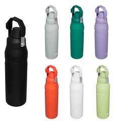 新製品史 * 利同タイプのスポーツ水筒は大容量のアウトドア304ステンレス二重真空コップを持っています。