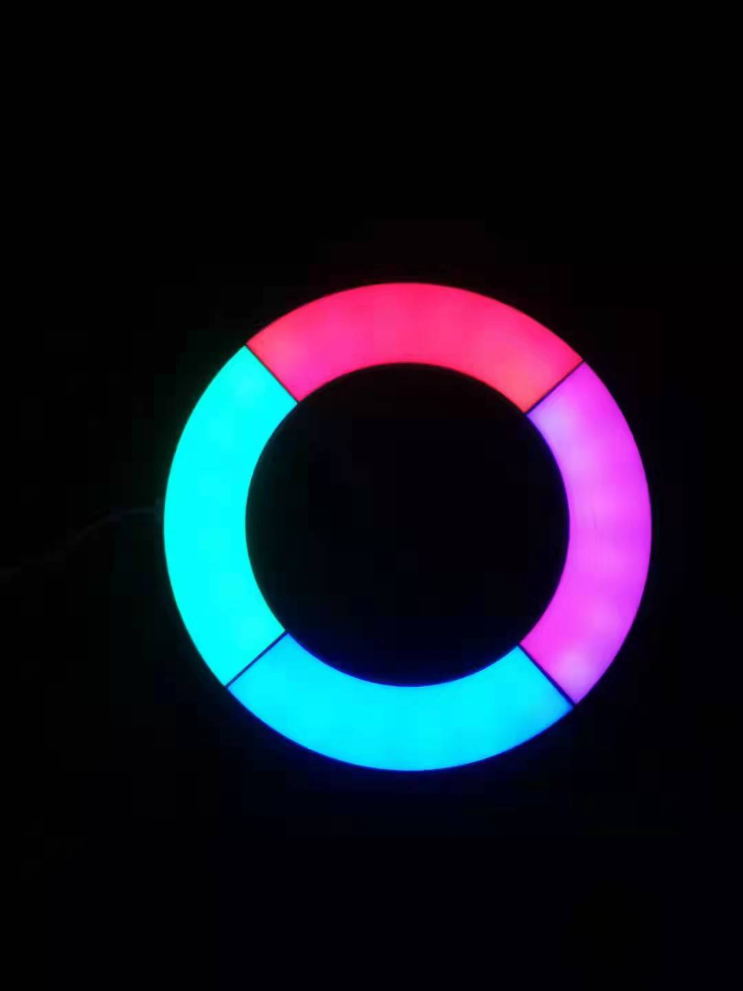 智能环形幻彩拼接灯