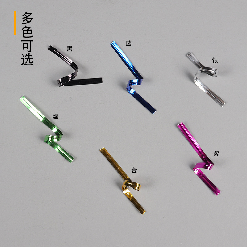 Cinta cinta color regalo cinta tira comida lollipop embalaje sellado cinta oro plata cinta