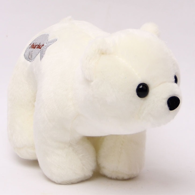 Juguete de peluche simulación de oso polar muñeca de oso blanco al por mayor muñeca de oso polar muñeca de trapo grande niña al por mayor