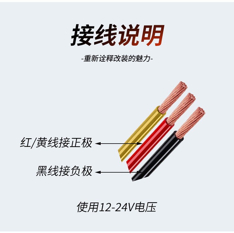 Source 12-24V Light Guide Side Light Led Oval Truck Side Light Tail Light Truck Decorative Light Always On/Strobe
