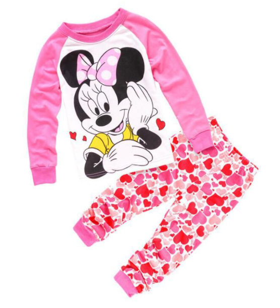 Traje de desgaste para el hogar para niños europeo y americano Otoño e Invierno ropa para niños nueva ropa interior para niños y niñas pijamas de dibujos animados para bebés al por mayor