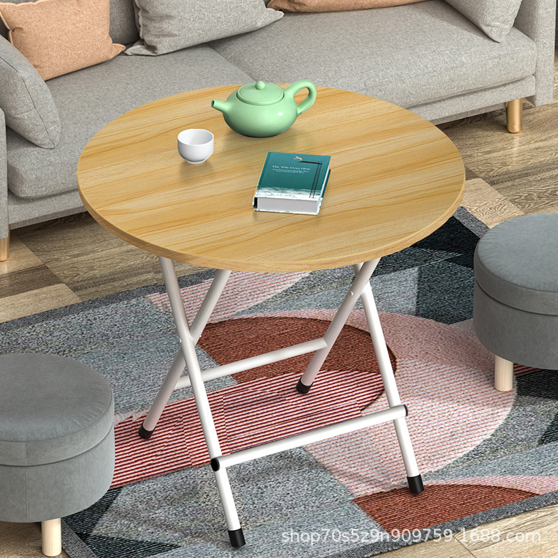 Mesa plegable simple mesa de comedor dormitorio plegable casa de alquiler mesa pequeña cabina de niñas