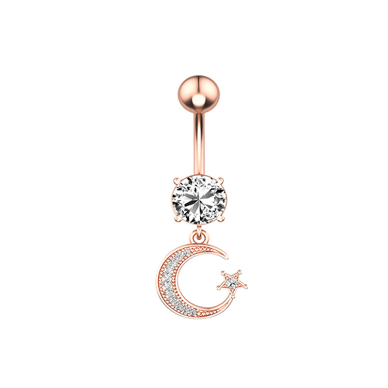 Bauchnabel Piercing Schmuck Edelstahl display picture 2