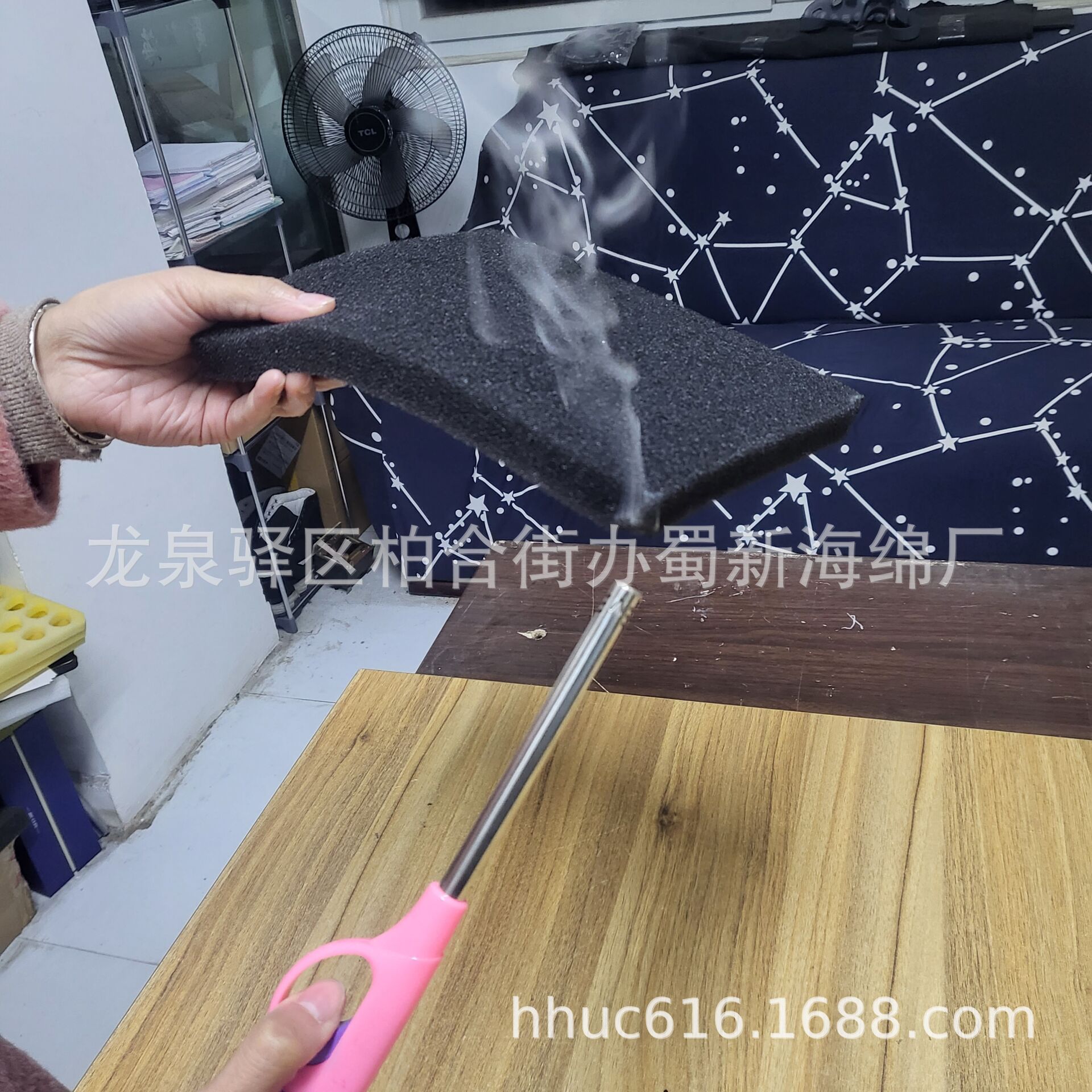 供应聚氨酯阻燃过滤泡棉/鼓风机防火过滤海绵/设备耐高温散热海绵