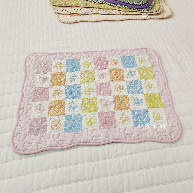 핑크 및 보라색 사각형