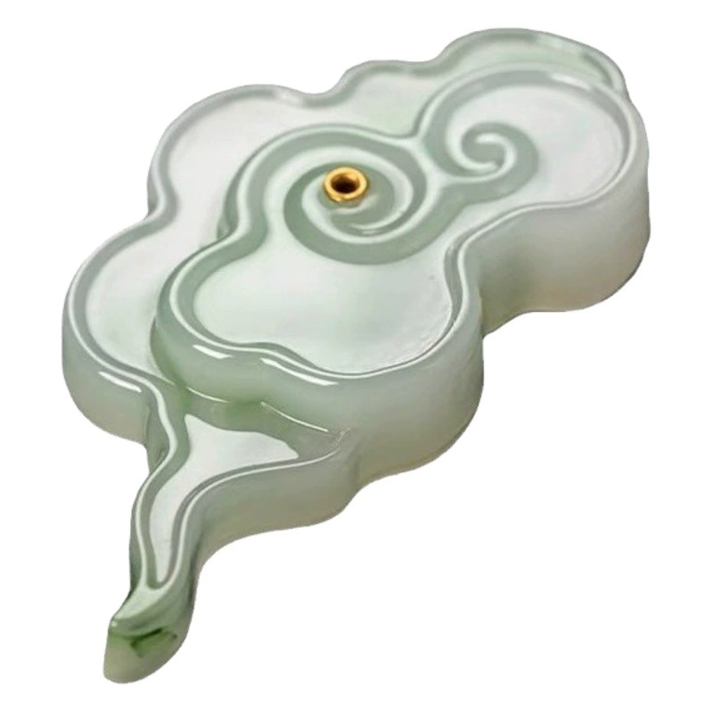 Древняя Цветная глазурь Xiangyun Вставка для благовоний Chenxiang сандалового дерева благовония для благовоний домашний портативный мини-держатель для благовоний