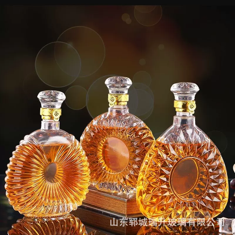 洋酒瓶加厚空瓶创意玻璃大号白酒红酒醒酒器酒壶酒具