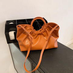 歐美女士大容量手提包2023復古簡約單肩托特包bags質感斜挎女包潮