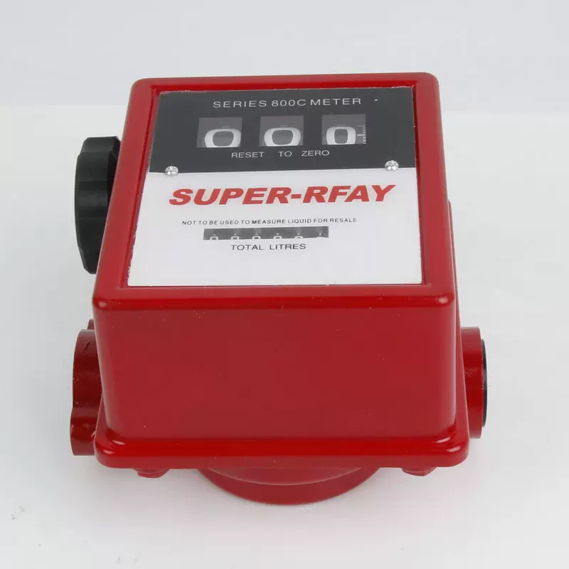 铝制合金三位数显示机械流体振荡流量计汽柴油加油机流量表计量表