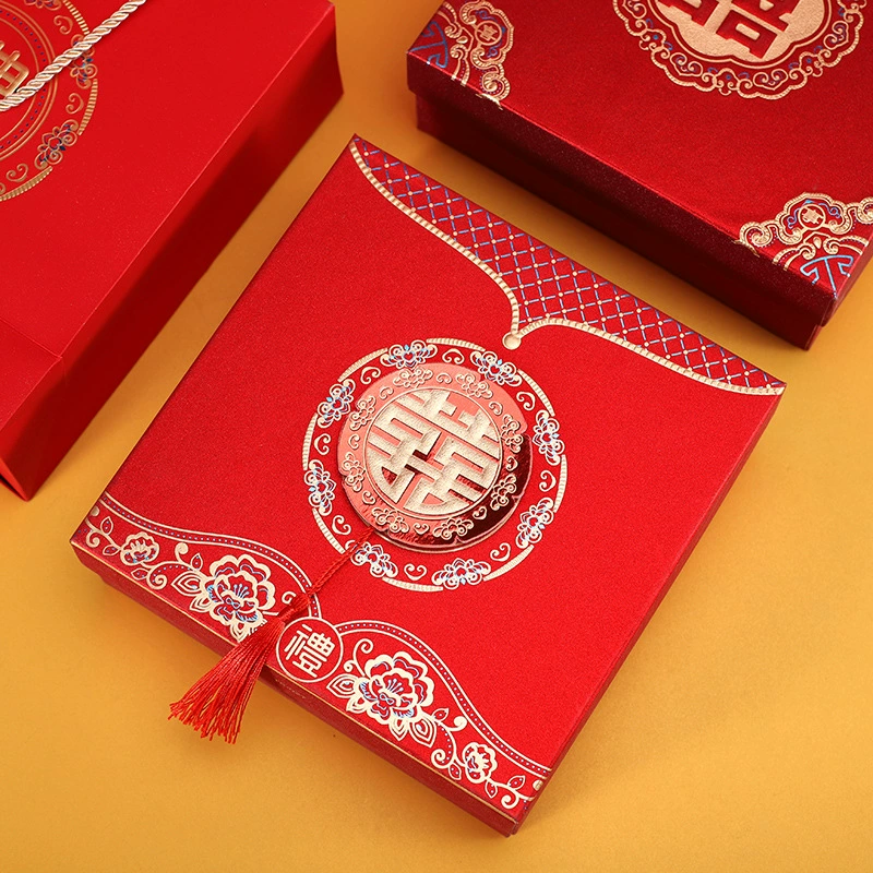 Подарочная коробка невесты коробка конфет пустая коробка конфет оптом портативные Свадебные китайские свадебные конфеты коробка