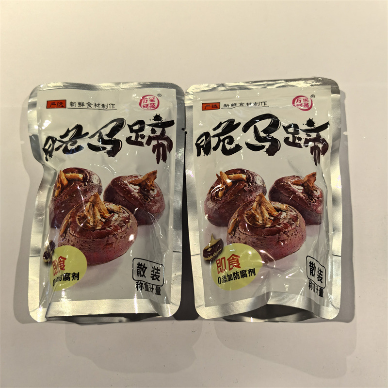 湖北万间果蔬脆马蹄脆荸荠独立小包散装称重批发一盒5斤