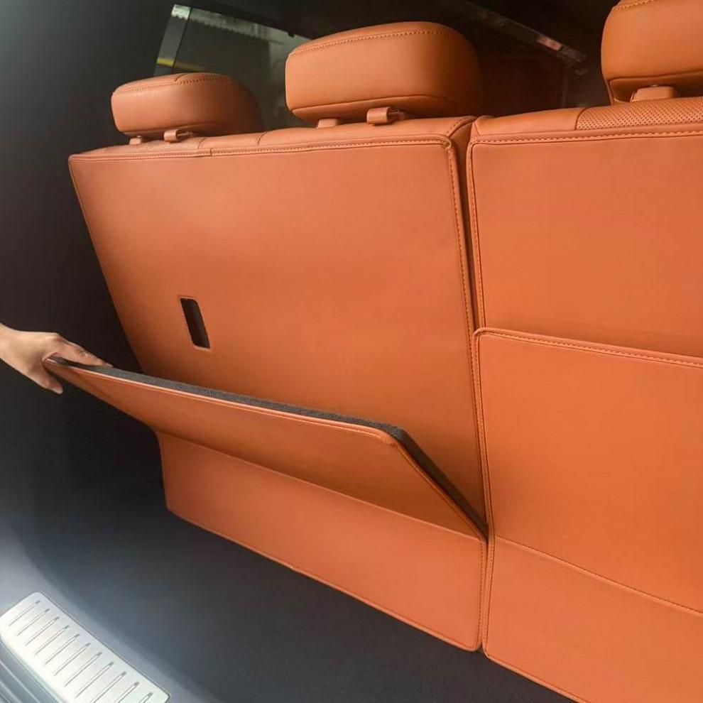 Buick Enclave trunk backrest pad interior anti-scratch special protective leather pad modification accessories