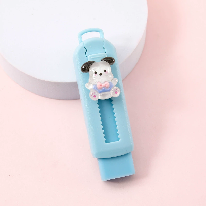 Cartoon Eraser Set — Multi-design Push‑Pull & Novelty Erasers, School Stationery Pack