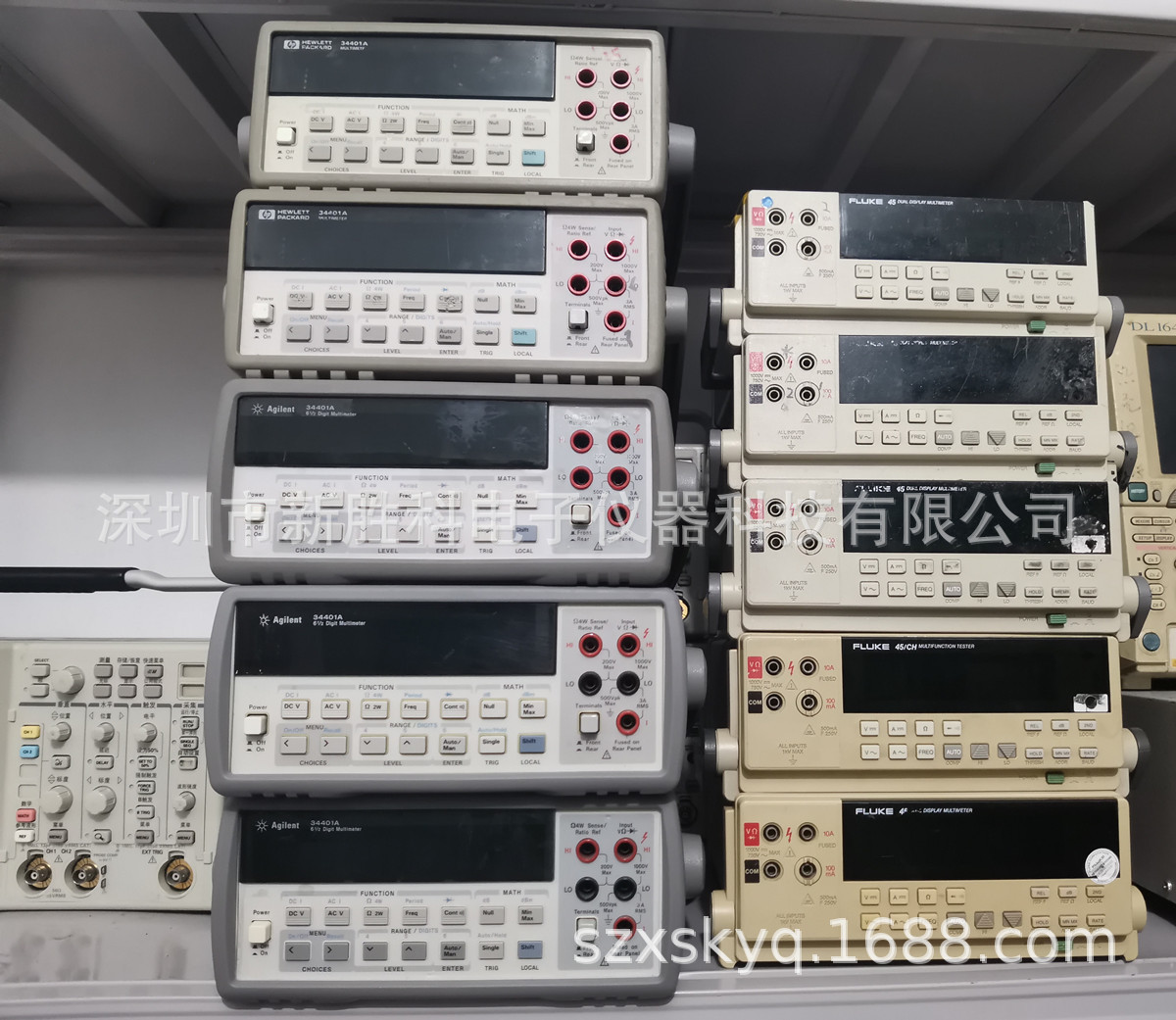FLUKE45万用表   FLUKE/福禄克 F45 高精度台式数显万用表