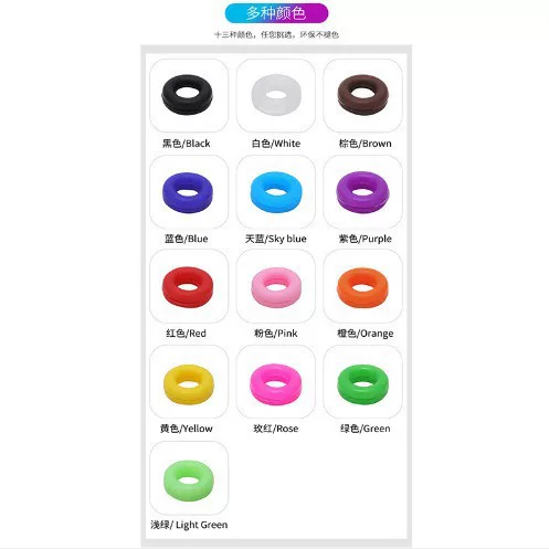 Anti-Slip Silicone Ear Hooks for Glasses, Candy-Colored Ear Loops and Accessories, Silicone Anti-Slip