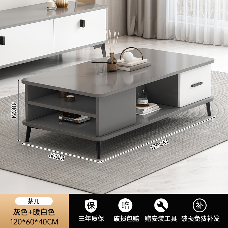 Gabinete de televisión de piso sala de estar 2025 nuevo armario de almacenamiento en casa de alquiler simple pequeño gabinete de televisión