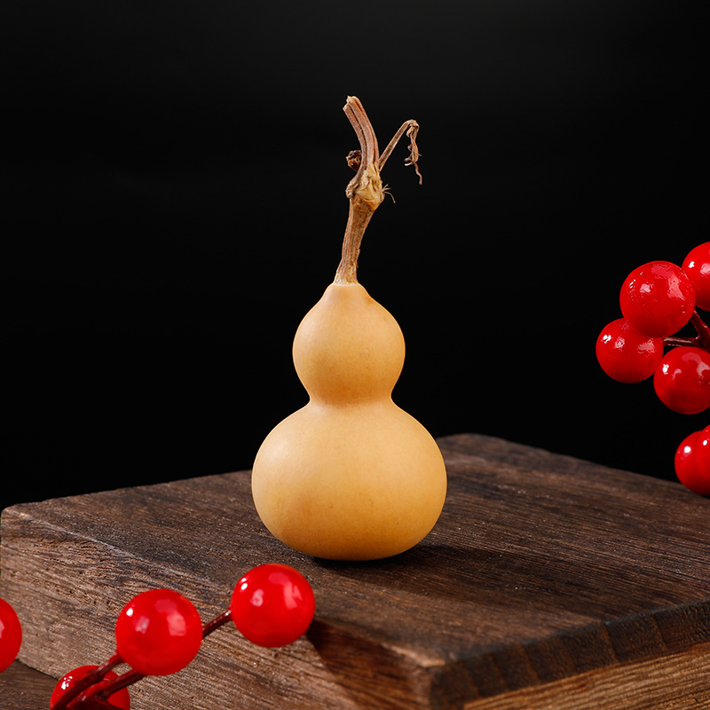 Natural Hand-Strung Liaocheng Antique Gourd Pendant Ornament Wholesale Feng Shui Gourd