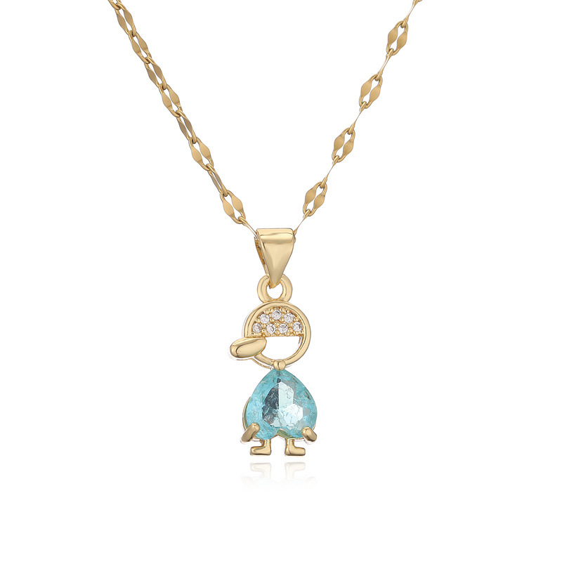 9g Weight Copper Pendant Material Zircon Inlay Material Pendant Necklace Classification Copper Chain Material 1 Piece Quantity Holiday, Daily Occasion Copper Material Heart Shape Pattern Women's Gender Inlay Design Simple Style, Classic Style Style Wholesale Simple Style Classic Style Heart Shape Copper Inlay Zircon Pendant Necklace 8