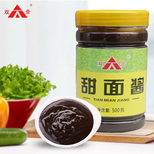 Shuanghe manufacturer wholesales 500g bad chili sauce, stir-fried rice, noodle sauce, sweet noodle sauce, stir-fry seasoning, drop shipping