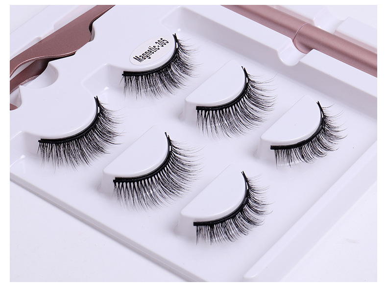 3 Pairs Of Glue-free Multi-layer Thick Imitation Mink False Eyelashes display picture 5