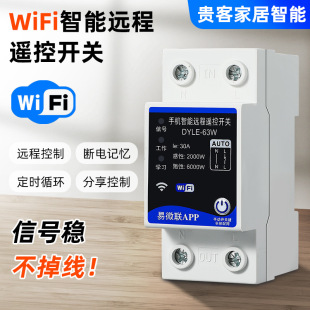 Easy micro-connected WiFi on-off smart switch mobile phone remote controller water pump wireless remote control 220v timer
