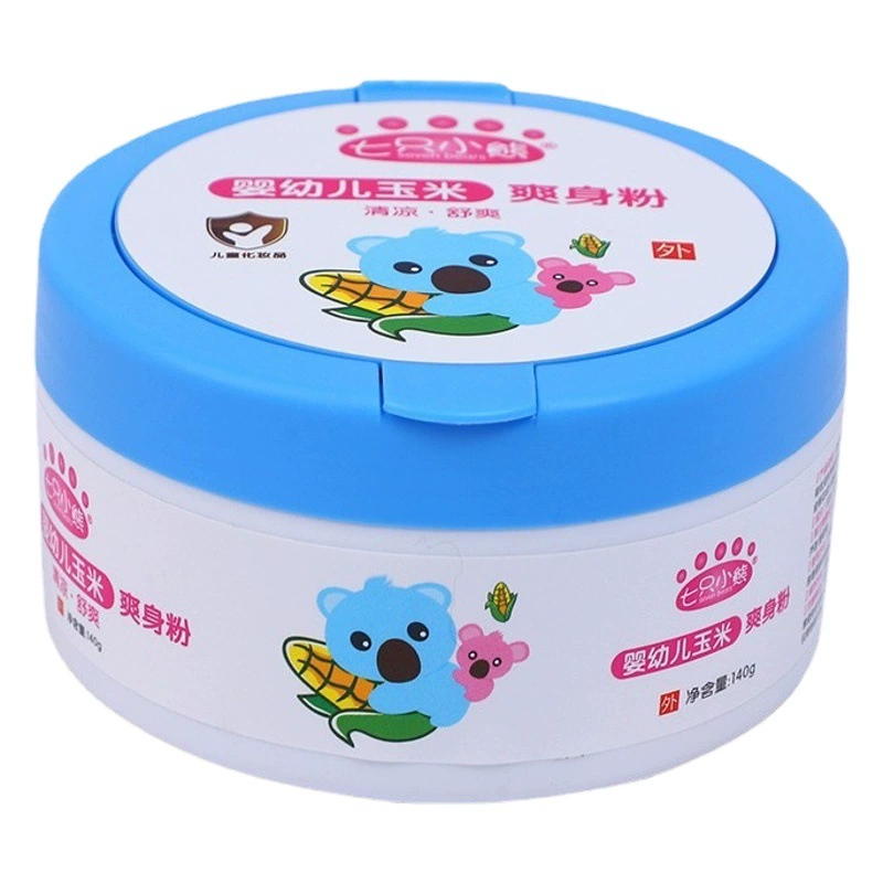 Оптовая продажа от производителя: 140 г детской специальной тальковой пудры, охлаждающей пудры от зуда и сыпи у младенцев, пудры для защиты от мокроты от мочи у детей, в индивидуальной упаковке.