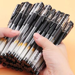 中性ペン0.5オフィス用サインペン黒炭素ペン学生用水性ペン赤青水ペンボールペン卸売り