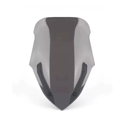 Suitable for Yamaha Nmax 155 21-23 Years Modified Motorcycle Windshield Cover Front Windshield (Motorcycle front windshield) - black-smoke