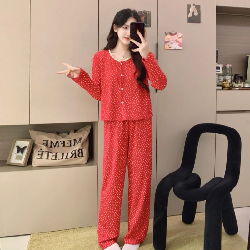 F-M343 레드 플로럴