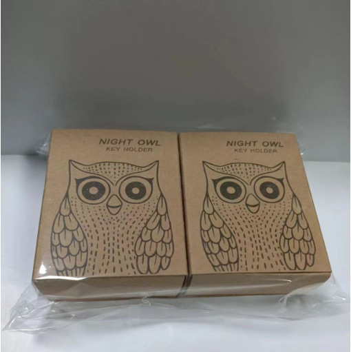 Búho clave gancho ponche libre puerta pasillo sala de estar adhesivo colgante de pared organización de almacenamiento