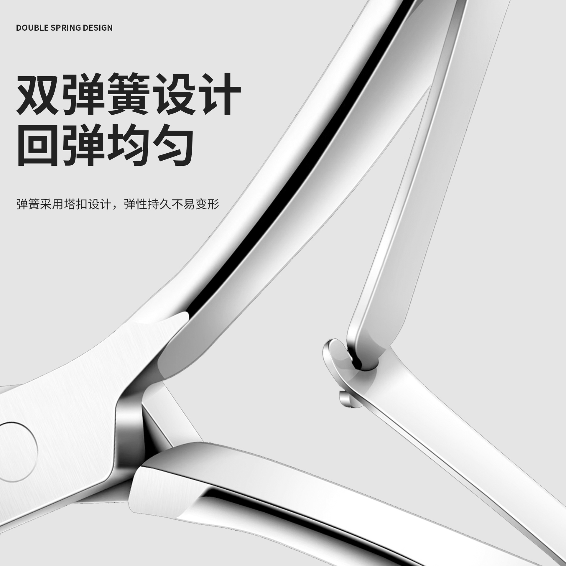 Juego de empuje de piel muerta para uñas transfronterizo, corte de piel muerta de acero inoxidable, conjunto de empuje de acero pequeño de bambú, herramienta de eliminación de piel muerta de tres piezas