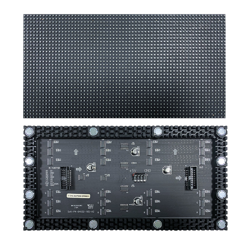 La Pantalla de publicidad de arco circular a todo color HD llevó módulo suave Tablero de unidad flexible de pantalla suave a todo color P4 interior LED