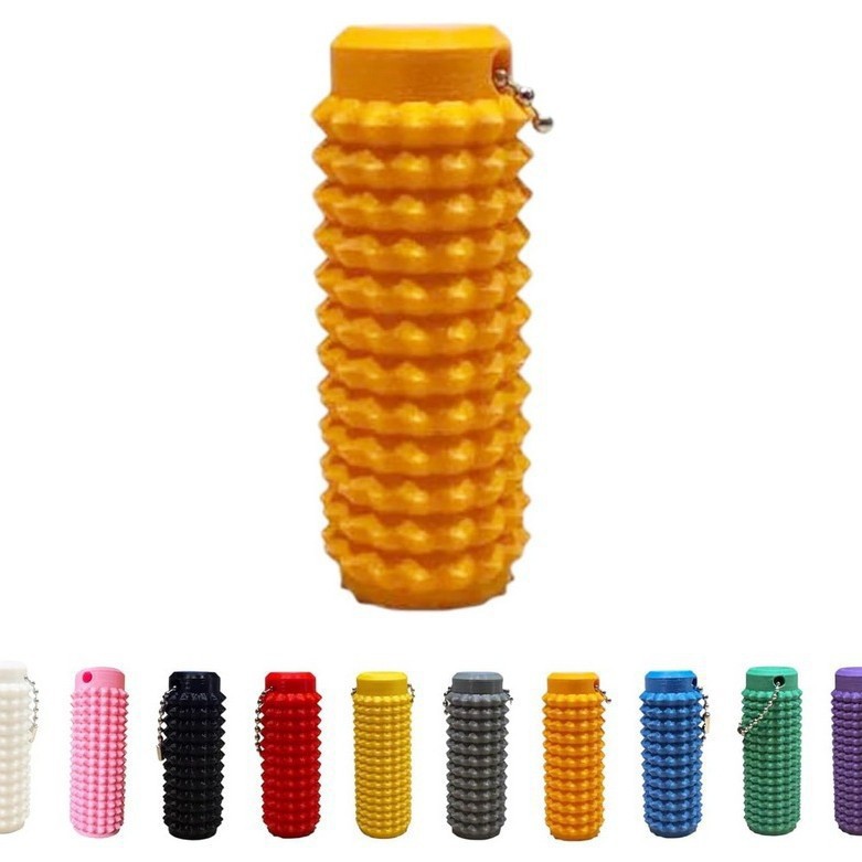 Amazon Mini Grippie transfronterizo portátil de masaje de reducción de presión de punta de dedo colgante llavero