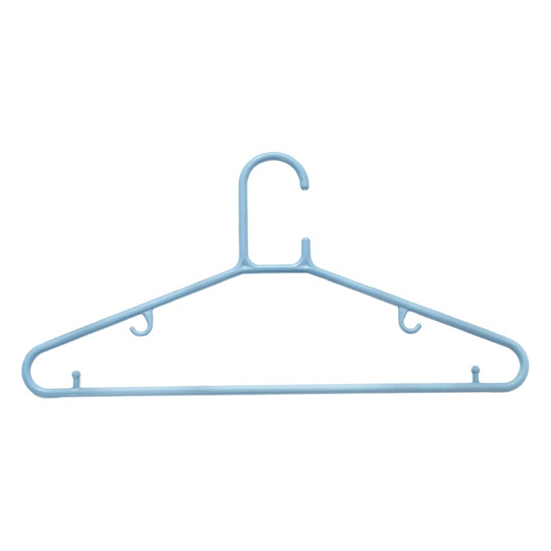 Percha de ropa de plástico engrosada al por mayor percha de ropa antideslizante para adultos percha de ropa sin costura para el hogar percha de ropa engrosada