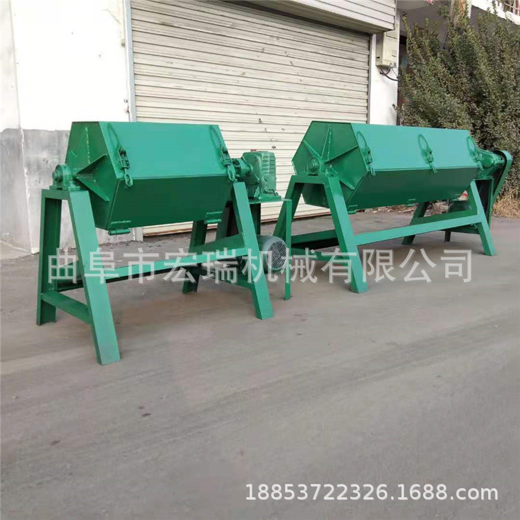 古玩木质品表面抛光机 铸铁件去棱角滚筒式抛光机