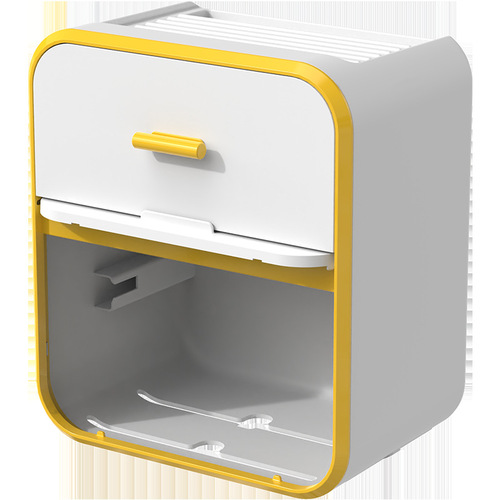 Wall-mounted tissue box, facial tissue storage box, facial tissue storage rack, bathroom facial tissue storage rack, face wash