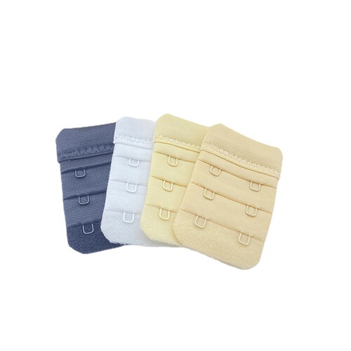 A large number of bra accessories 3.8cm nylon fur bottom sewing extension buckle black and white skin color bra extension buckle