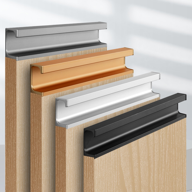 Special G-type handle for Kashuo cabinet, slotless in-built modern minimalist kitchen invisible drawer handle F model