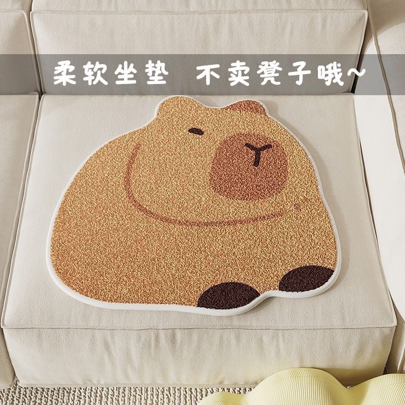 仿羊绒坐垫小清新风加厚保暖办公室久坐垫家用耐脏防滑餐桌椅子垫|undefined