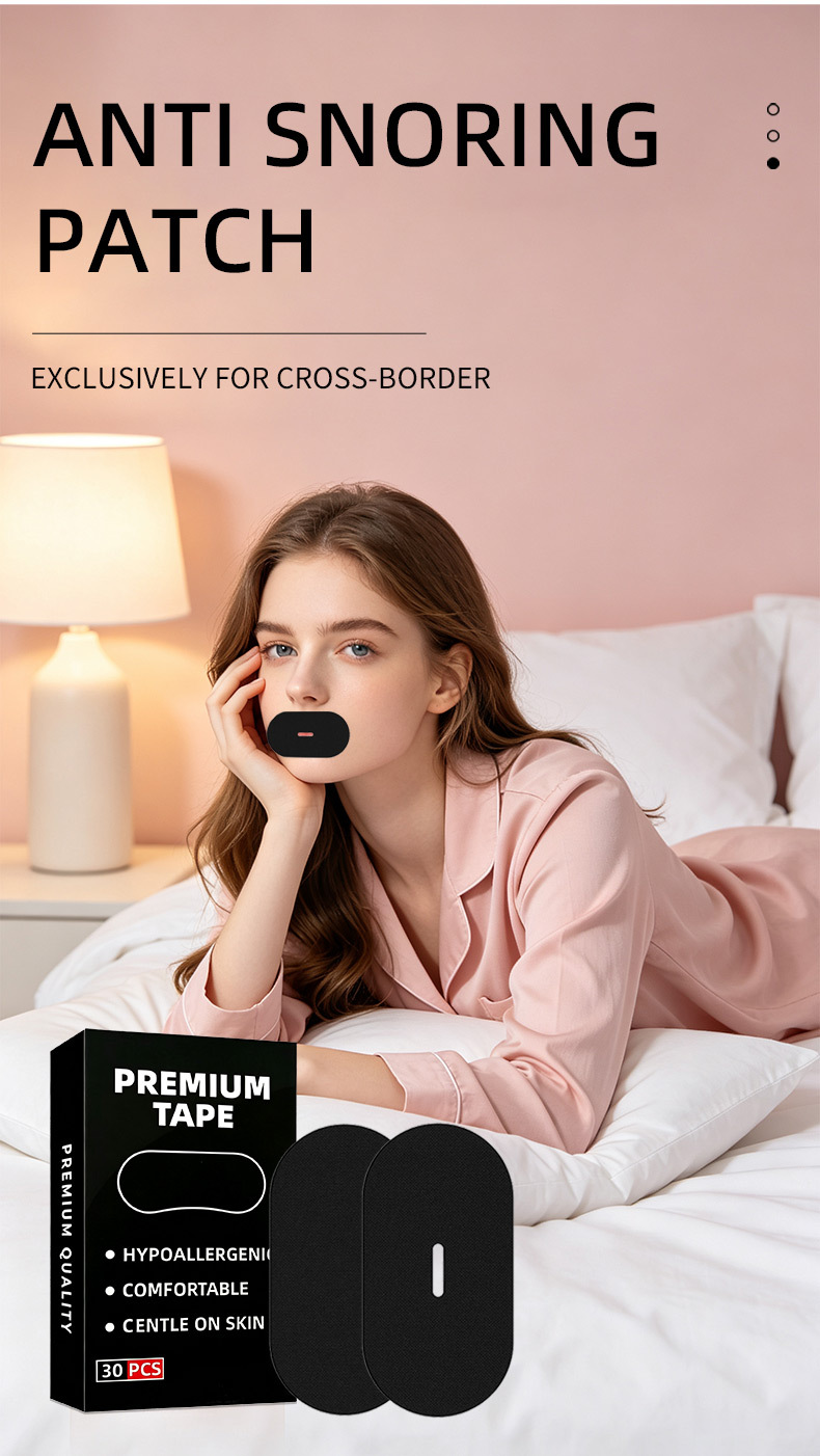 Mouth Breathing Correction Patch Anti Snoring Sleep Strip 30 Patches Box key features