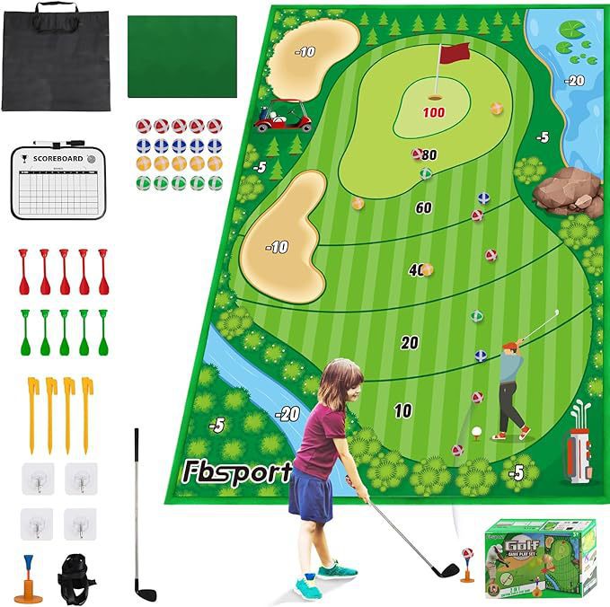TheCasualgolfgameSet ocio Golf juego golf golpeando Mat estera juego novato