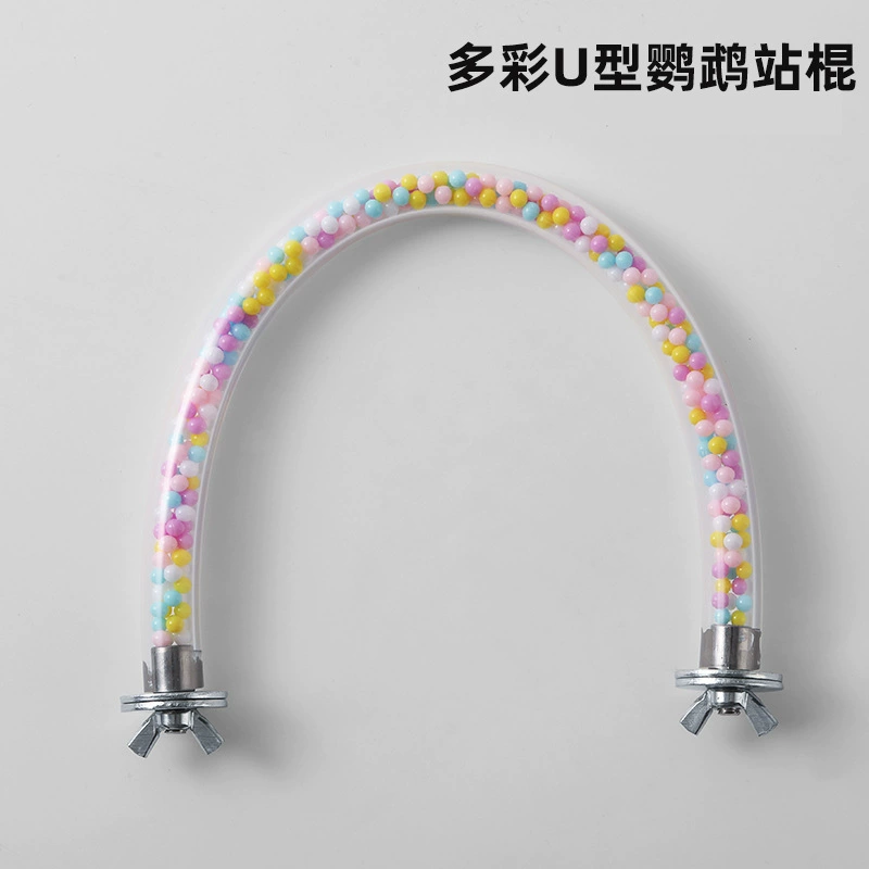 Используйте клетку для птиц, чтобы украсить палку станции U-образный столб станции пион Сюаньфэн