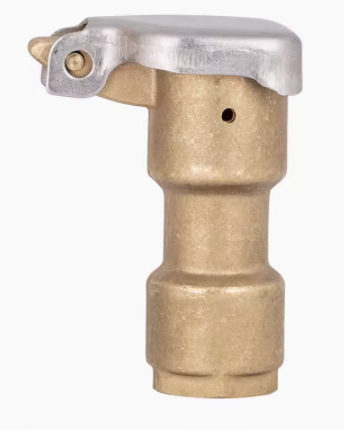 Fuente de la fábrica latón válvula de admisión de agua rápida 6 puntos DN201 pulgadas DN25 jardín Greening césped lavado de coches Extractor de agua