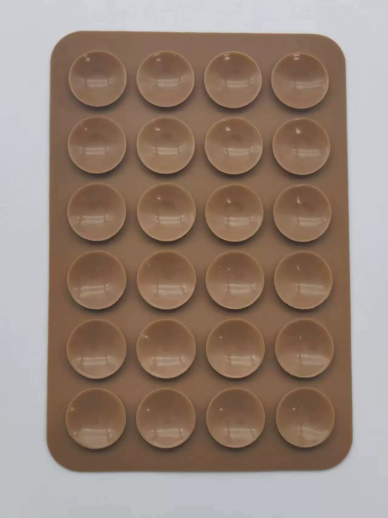 Silicone Phone Holder Pad — Double-Sided Non-Slip Rectangular Adhesive Grip, 8×5.5×0.25 cm