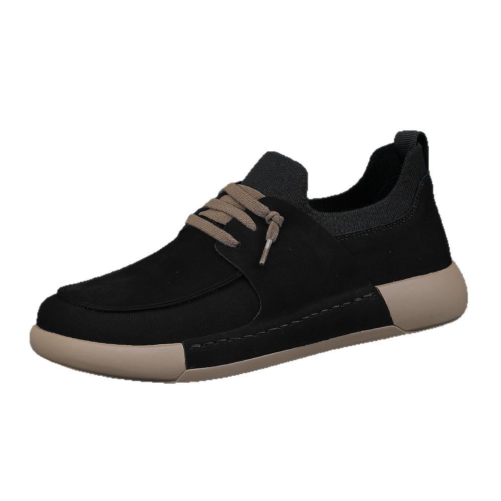 2026 nuevos zapatos casuales de hombre ligeros con un solo pie zapatos de conducción de hombre cómodos zapatos de moda al por mayor image 6